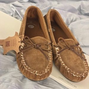Sabrina Brown Moccasins